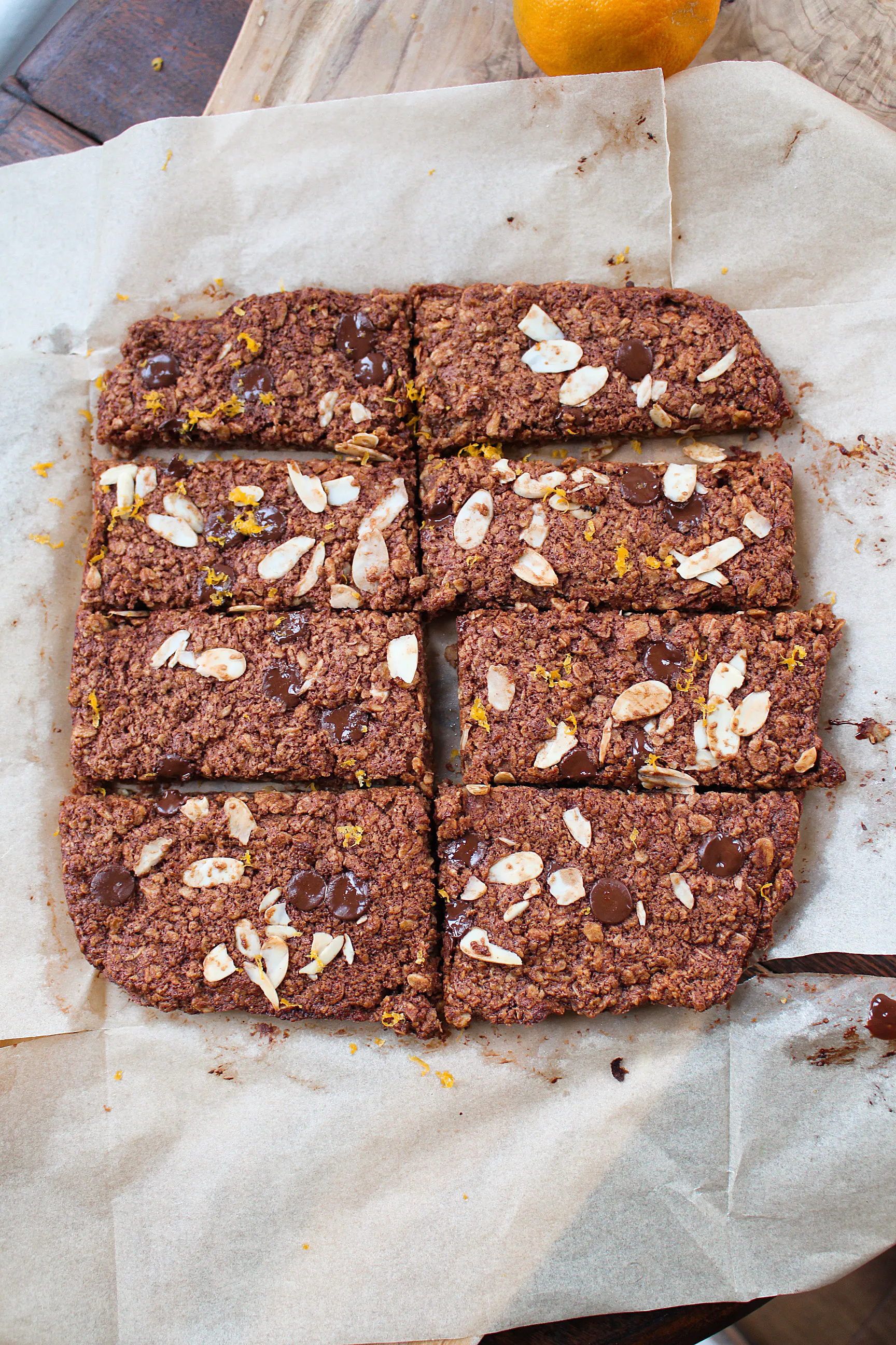 Chocolate Seville Orange Flapjacks